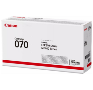 Canon 5639C002  Cartridge 070 Тонер-картридж для MF461w / 463dw / 465dw / LBP243dw / 246dw Black  (3000 стр.)