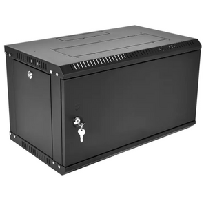 ЦМО Шкаф телекоммуникационный настенный разборный ЭКОНОМ 9U  (600  520) дверь металл,  цвет черный