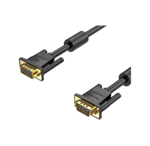 Кабель Vention VGA 15M / 15M с 2 ферритовыми фильтрами - 5м.