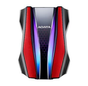 Жесткий диск внешний ADATA HD770G AHD770G-2TU32G1-CRD 2TB 2.5" USB 3.2 Gen 1,  RGB,  Military-grade shock-resistance,  Protect Water and Dust IP68,  Gaming Stockpile,  Red,  RTL {20}  (772240)