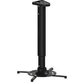 Кронштейн для проектора Cactus CS-VM-PR05L-BK черный макс.10кг настенный и потолочный поворот и наклон