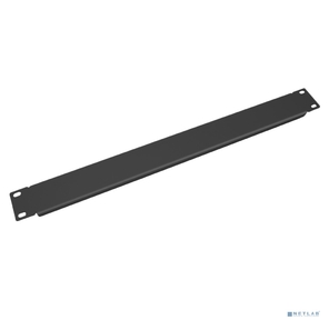 Cabeus SH-J019-1U-BK Заглушка  (Фальш-Панель) 19" 1U,  цвет черный  (RAL 9004)