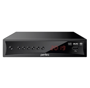 Perfeo CONSUL приставка для цифр.TV,  DVB-T2,  DVB-C,  IPTV,  HDMI,  2 USB,  DolbyDigital,  пульт ДУ
