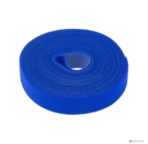Лента-липучка многоразовая 5 м х 20 мм,  синяя  (1 шт.) REXANT