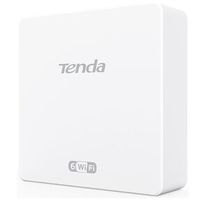 Tenda W15-Pro Настенная гигабитная точка доступа AX3000,  2, 4 / 5 ГГц,  до 2976 Мбит / с,  PoE,  1x1 Гбит / с+1x1 Гбит / с (PoE),  цвет белый
