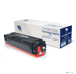 NV Print  Cartridge 067H Y / 5103C002A  Картридж NV-067HY  для Canon i-SENSYS LBP631Cw / LBP633Cdw / MF651Cw / MF655Cdw / MF657Cdw  (2350k) желтый,  с чипом