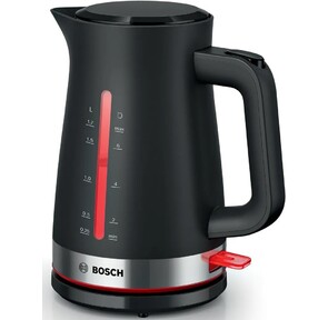 Чайник электрический Bosch TWK4M223 1.7л. черный корпус: пластик