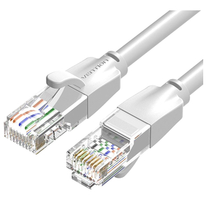 Патч-корд Vention прямой UTP cat.6,  RJ45 - 5м. Серый