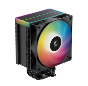 Кулер для процессора DEEPCOOL AG500 BK ARGB V2 LGA1700 / 1200 / 115X / AM5 / AM4  (12шт / кор,  TDP 240W,  PWM,  ARGB Fan 120mm,  5 тепл. трубок) RET