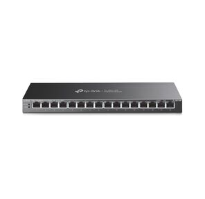 TP-Link TL-SG116P Настольный коммутатор с 16 гигабитными портами PoE+,  16 гигабитных портов PoE+,  802.3af / at,  бюджет PoE — 120 В