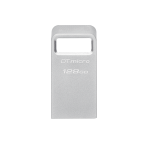 Флеш Диск Kingston 128Gb DataTraveler Micro DTMC3G2 / 128GB USB3.0 серебристый