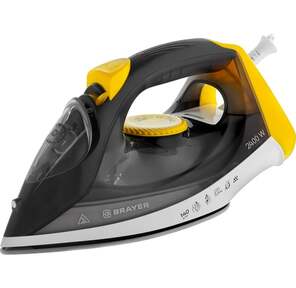 Утюг BR4003GY желтый / черный BRAYER