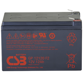 CSB Аккумуляторная батарея для ИБП  (12V / 12Ah)
