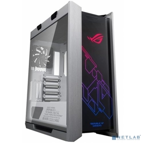 ASUS GX601 ROG STRIX HELIOS CASE White Edition RGB ATX / EATX mid-tower gaming case with tempered glass,  aluminum frame,  GPU braces,  420mm radiator support and Aura Sync, 17.8 Kg.EATX  (12"x10.9")