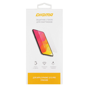 Защитное стекло для экрана Digma DGG2AP13PM для Apple iPhone 13 Pro Max 2.5D 1шт.