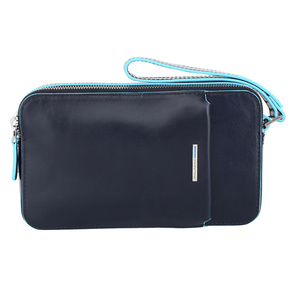 Клатч мужской Piquadro Blue Square AC4221B2 / BLU2 синий натур.кожа