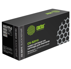 Cactus CS-S2010 Тонер Картридж черный для Samsung ML-1610 / 2010 / 2015 / 2020 / 2510 / 2570 / 2571  (3000стр.)