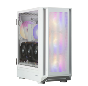 ZALMAN i6,  EATX,  WHITE,  FRONT MESH,  WINDOW,  2x3.5",  3x2.5",  1xUSB2.0,  1xUSB3.0,  1xUSB Type C,  FRONT 3x140mm RGB LED,  REAR 1x140mm RGB LED