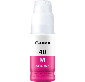 Картридж струйный Canon GI-40 M 3401C001 пурпурный  (70мл) для Canon Pixma G5040 / G6040