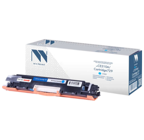 NV-Print NV-CE311A / NV-729 Cyan для HP Color LaserJet CP1025 /  CP1025nw /  M275 /  CP1025 /  CP1025nw /  100 M175a /  100 M175nw /  LBP 7010 i-Sensys /  7010C i-Sensys /  7018 i-Sensys /  7018C i-Sensys  (1000k)
