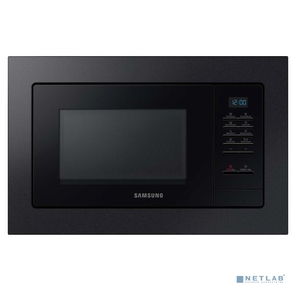 Микроволновая печь Samsung MS20A7013AB / BW черный  (встраиваемая)