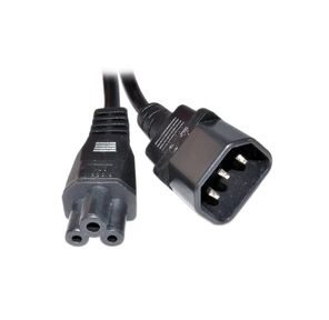 AC Power Cord,  Type C5 to C14 converter cable,  US,  Canada