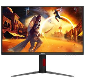 МОНИТОР 27" AOC Q27G4S Black-Red с поворотом экрана  (IPS,  2560x1440,  300Hz,  0.3 ms,  178° / 178°,  450 cd / m,  1500:1,  +2xHDMI 2.1,  +DisplayPort 1.4)