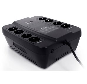 Powercom Back-UPS SPIDER,  OffLine,  1000VA / 550W,  Tower,  8xSchuko outlets  (4 surge & 4 batt)