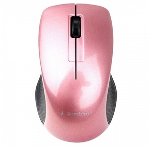 Gembird MUSW-370 {Мышь беспроводная,  розовый,  2.4ГГц,  2кн+колесо-мышка,  1000 DPI,  оптический}