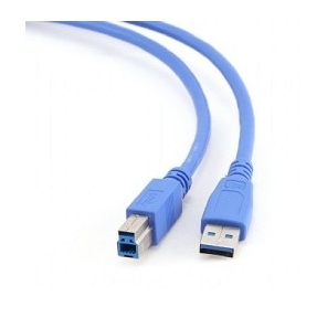 Кабель USB3.0 соединительный USB A-B Gembird "CCP-USB3-AMBM-6"  (1.8м)