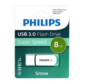 Флеш накопитель 8GB PHILIPS SNOW3.0 8GB,  USB 3.0