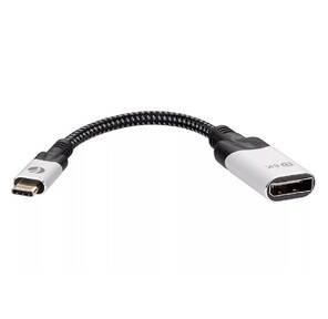 New Aдаптер USB 3.1 Type-Cm --> DP A (f) 8K@60Hz,  0.15m , Alum , VCOM <CU422MV-8K>