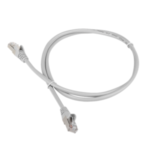 Патч-корд TWT FTP кат.6,  с заливными колпачками,  0.5 м,  серый