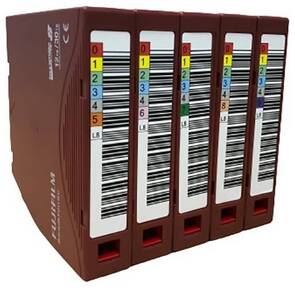 Fujifilm Ultrium LTO8 RW 30TB  (12Tb native) bar code labeled Cartridge  (for libraries & autoloaders)  (analog Q2078A + Label)