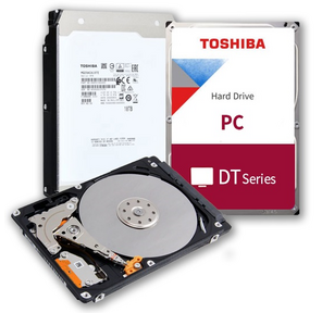 Жесткий диск Toshiba Desktop HDD 3.5" SATA 4Tb,  5400rpm,  128MB buffer,  512e,  SMR,  DT02ABA400,  1 year