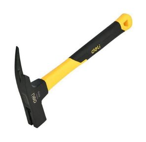 Ударно-рычажный инструмент Deli Молоток кровельщика Deli DL5060 600гр,  магнит,  противоскользящий боек,  фиберглассовая рукоять