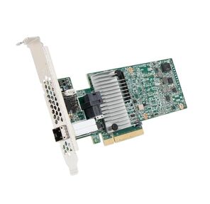 RAID-контроллер Broadcom LSI MegaRAID SAS 9380-4I4E SGL  (LSI00439  /  05-25190-02) PCIe 3.0 x8 LP,  SAS / SATA 12G,  RAID 0, 1, 5, 6, 10, 50, 60,  8port (1*int SFF8643 + 1*ext SFF8644),  Cache 1GB,  3108ROC,  RTL {5}