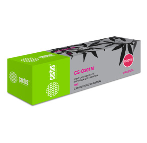 Cactus CS-O301M Тонер Картридж пурпурный для Oki C301 / 321  (1500стр.)