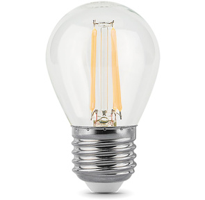 GAUSS 105802109 Светодиодная лампа LED Filament Шар E27 9W 680lm 2700K 1 / 10 / 50