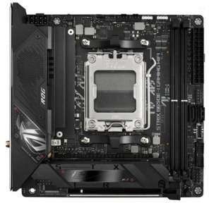 ASUS ROG STRIX B650E-I GAMING WIFII,  Socket AM5,  B650,  2*DDR5,  HDMI,  2xSATA3 + RAID,  M2,  Audio,  Gb LAN,  USB 3.2,  USB 2.0,  mITX; 90MB1BI0-M0EAY0