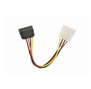 Кабель Cablexpert CC-SATA-PS Кабель питания SATA Cablexpert CC-SATA-PS,  15см,  molex 4pin / sata 15pin,  пакет {400} CC-SATA-PS  (022866)