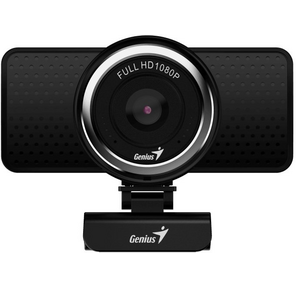 Интернет-камера Genius Веб-камера Genius ECam 8000 черная  (Black) new package,  1080p Full HD,  Mic,  360°,  универсальное мониторное крепление,  гнездо для штатива