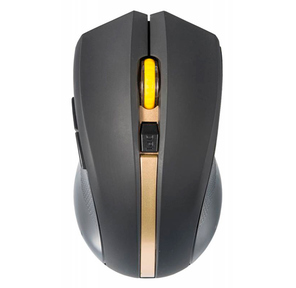 Мышь Oklick 495MW Black / Gold беспроводная