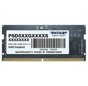 SO-DIMM DDR 5 DIMM 8Gb 5600Mhz,  PATRIOT Signature Line  (PSD58G560041S)  (retail)