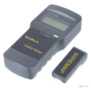 Cabeus CT-LCD-RJ45  (SC8108) Тестер для витой пары c LCD дисплеем