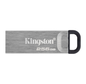 Kingston DTKN / 256GB DataTraveler Kyson,  USB3.1,  256Gb,  серебристый / черный