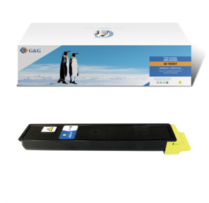 G&G toner cartridge for Kyocera FS-C8020MFP / 8025MFP / 8520MFP / 8525MFP yellow 6 000 pages with chip TK-895Y 1T02K0ANL0