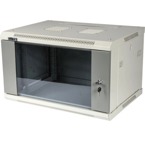 Шкаф коммутационный Lanmaster TWT-CBWPG-18U-6X6-GY 18U 600x600мм пер.дв.стекл задн.дв.спл.стал.лист 60кг серый