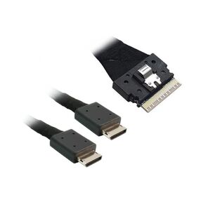 Кабель Luxshare L285SL016-SD-R    Slimline SASx8  to 2x OCuLink x4 1M
