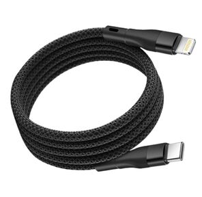 SmartiNext SN-CM-TCL Кабель для зарядки Type-C - Lightning магнитный,  черный